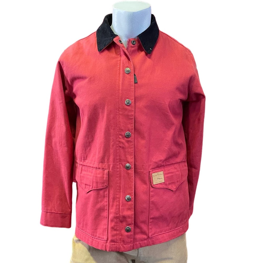 Powder River Outfitters Panhandle Slim Canvas Jacket Mens S Ranch Work Barn Coat